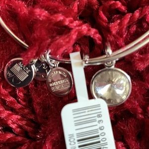 Alex and Ani Clear Crystal Bangle